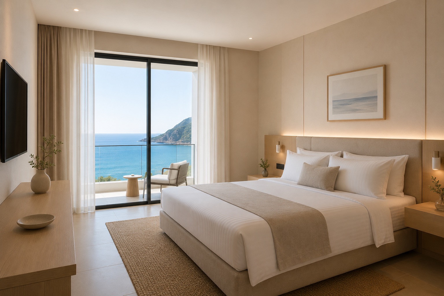 Luxury Room with a sea view